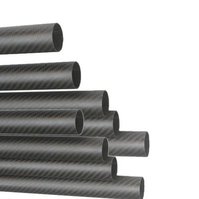 3k Twill Surface High Tensile Strength Carbon Fiber Tube для промышленных применений