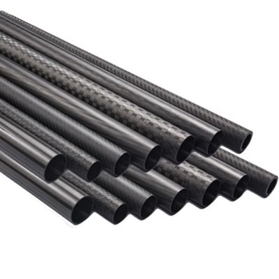 3k Twill Surface High Tensile Strength Carbon Fiber Tube для промышленных применений