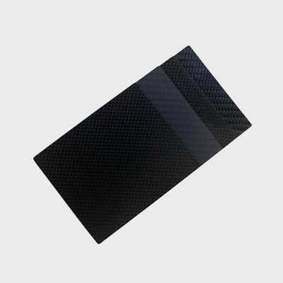 Пластинка с ЧПУ на заказ Обработка из углеродного волокна с 3K Twill Plain Design и технологией прессы