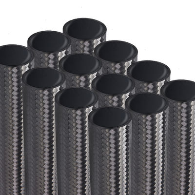 Авиационное поле 100% твердая трубка из углеродного волокна 3K Twill Round Tube для аксессуаров дронов