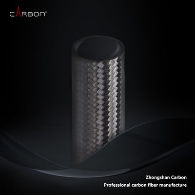 Авиационное поле 100% твердая трубка из углеродного волокна 3K Twill Round Tube для аксессуаров дронов